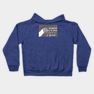 Cowboy Advice_ Rootin Tootin Kids Hoodie